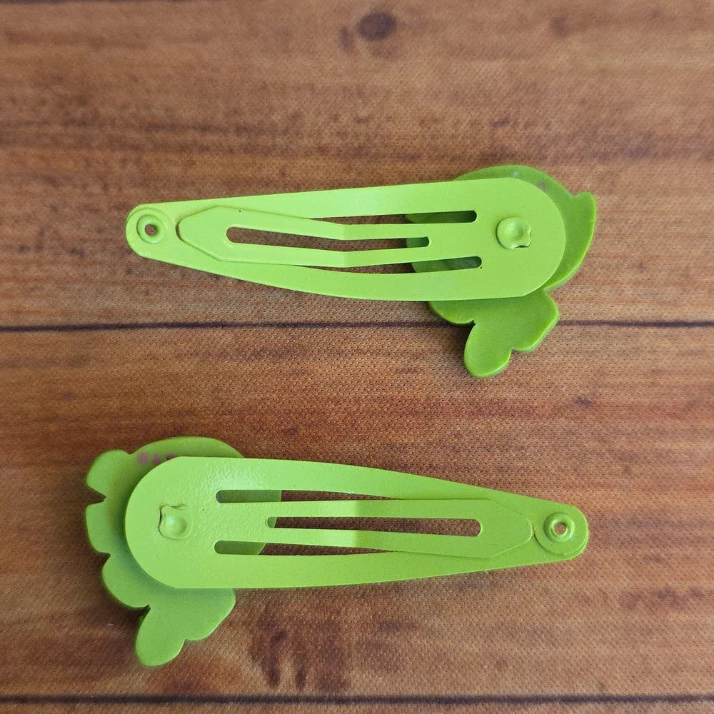 The Powerpuff Girls Green Character Barrette Set